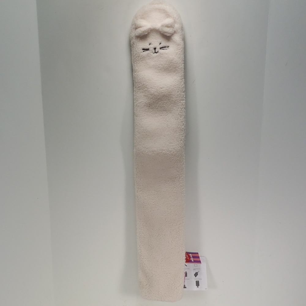 NWT HEMA BONJOUR EXTRA LONG HOT BOTTLE WATER PLUSH FAUX FUR FLEECE CAT COVER